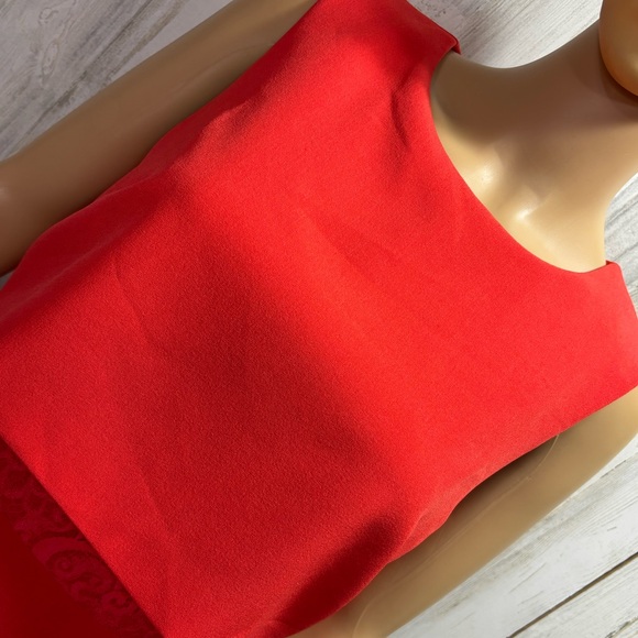 Vince Camuto Red Popover Sleeveless Dress - Picture 4 of 13